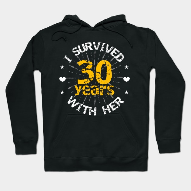 Funny 30th anniversary wedding gift for him Hoodie by PlusAdore